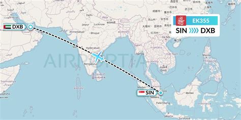 EK355 Flight Status Emirates: Singapore to Dubai .